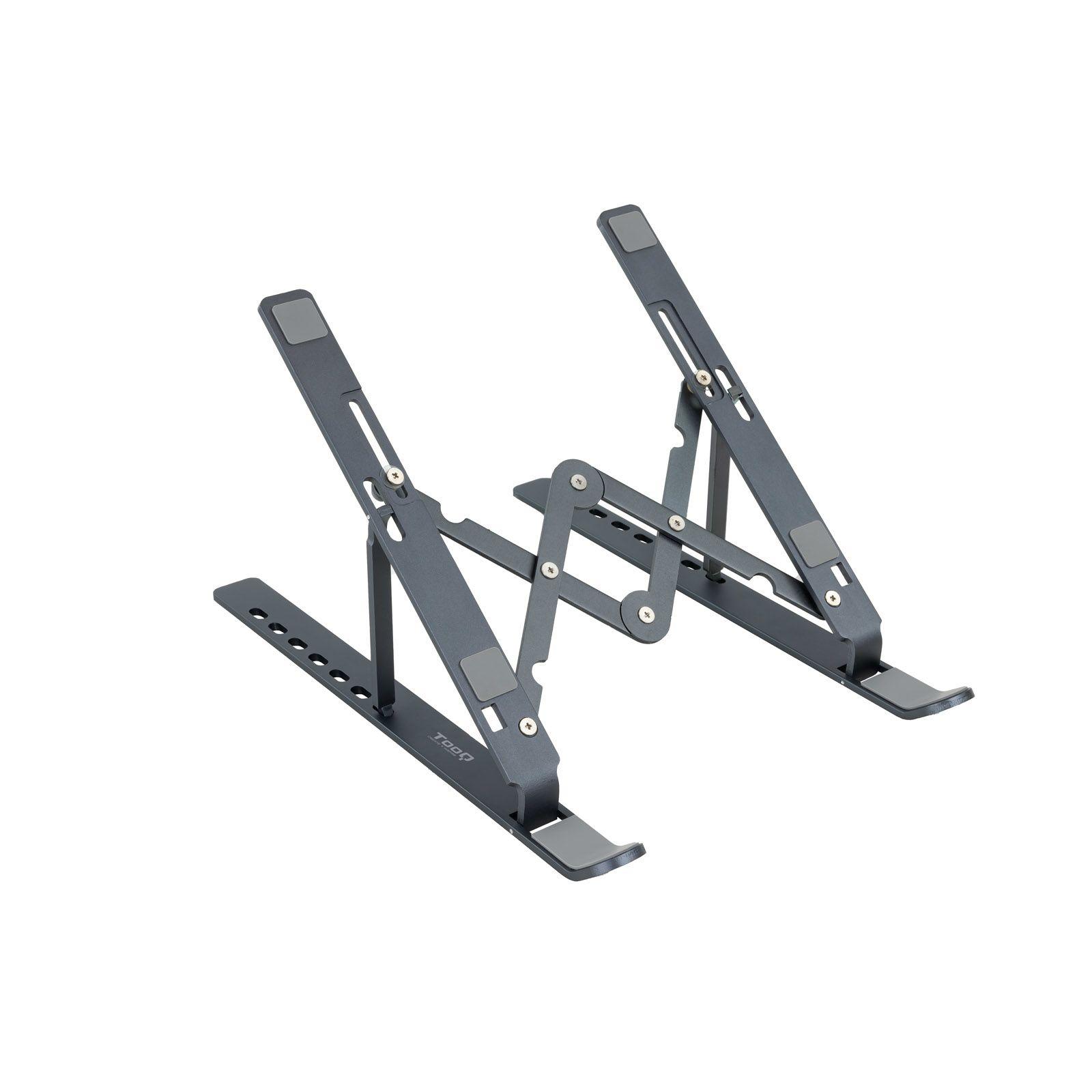 Suporte para Portátil e Tablet TOOQ TQLRS0033-AL-G (38,1 cm - 5 kg - 15" - Cinzento)