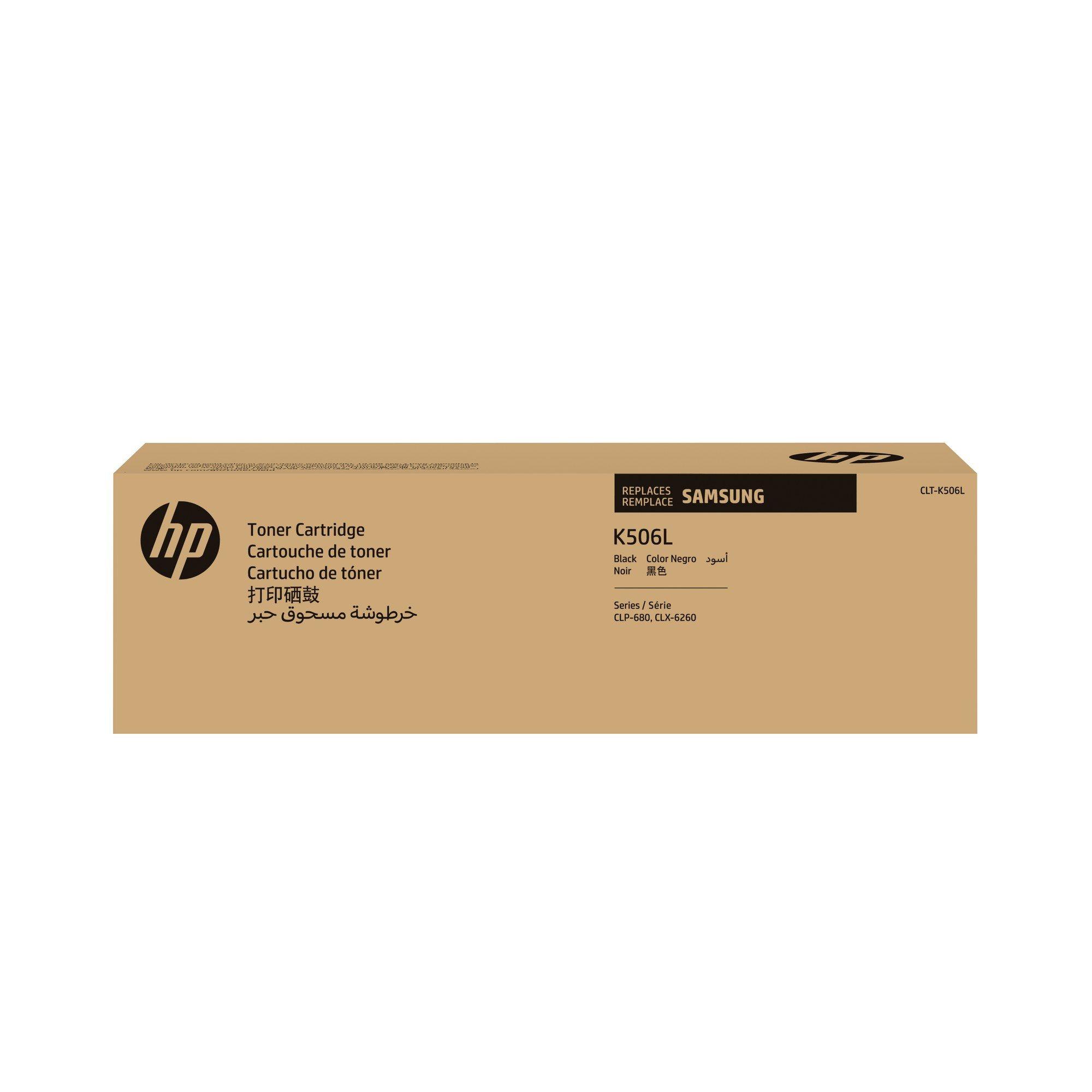 Toner HP CLT-K506L para Samsung (6000 páginas - Preto)