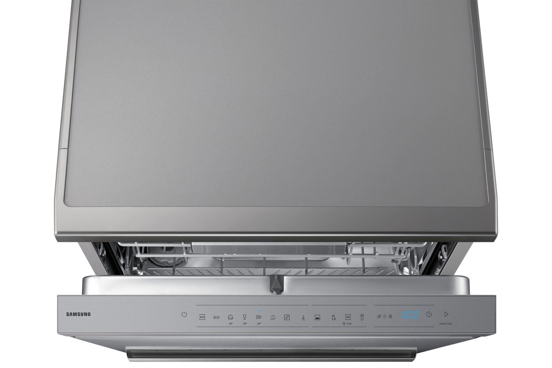 Máquina de Lavar Loiça Independente SAMSUNG DW70H73YCFRU1 (Largura 60 cm - 14 talheres - B - Inox), miniatura 4