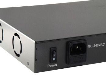 Switch de Rede LEVELONE FGP-2602W380 (Fast Ethernet - 10/100 Mbit/s - 512 KB - Preto), miniatura 5