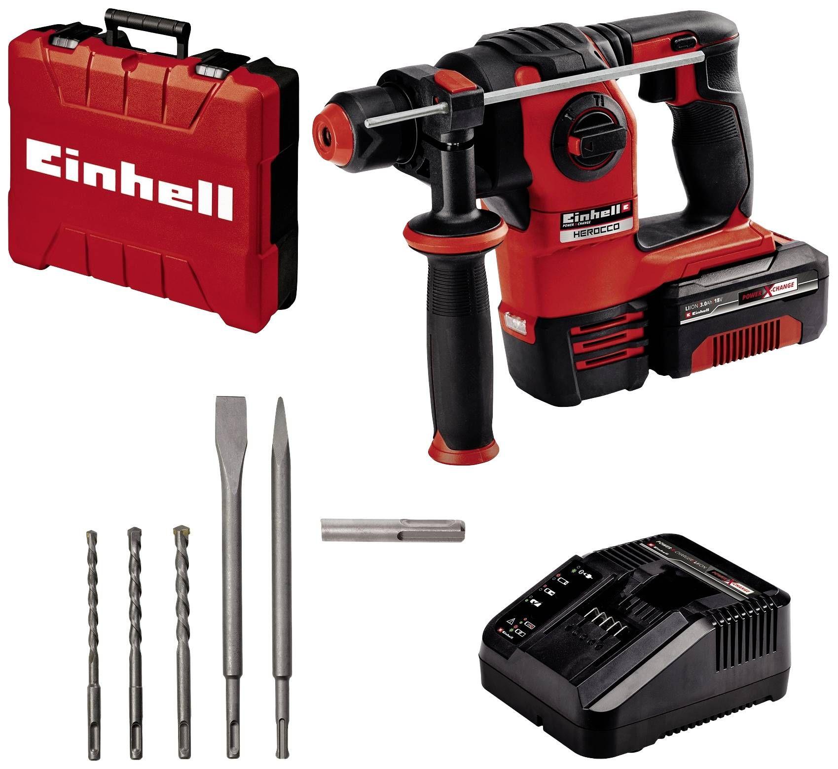Conjunto de Brocas para Martelo EINHELL SDS-Plus (12 Peças - 5–14 mm)