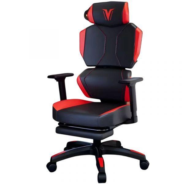 Cadeira Gaming Ergonómica POWERBASICS Obidos (Vermelho) — miniatura 2