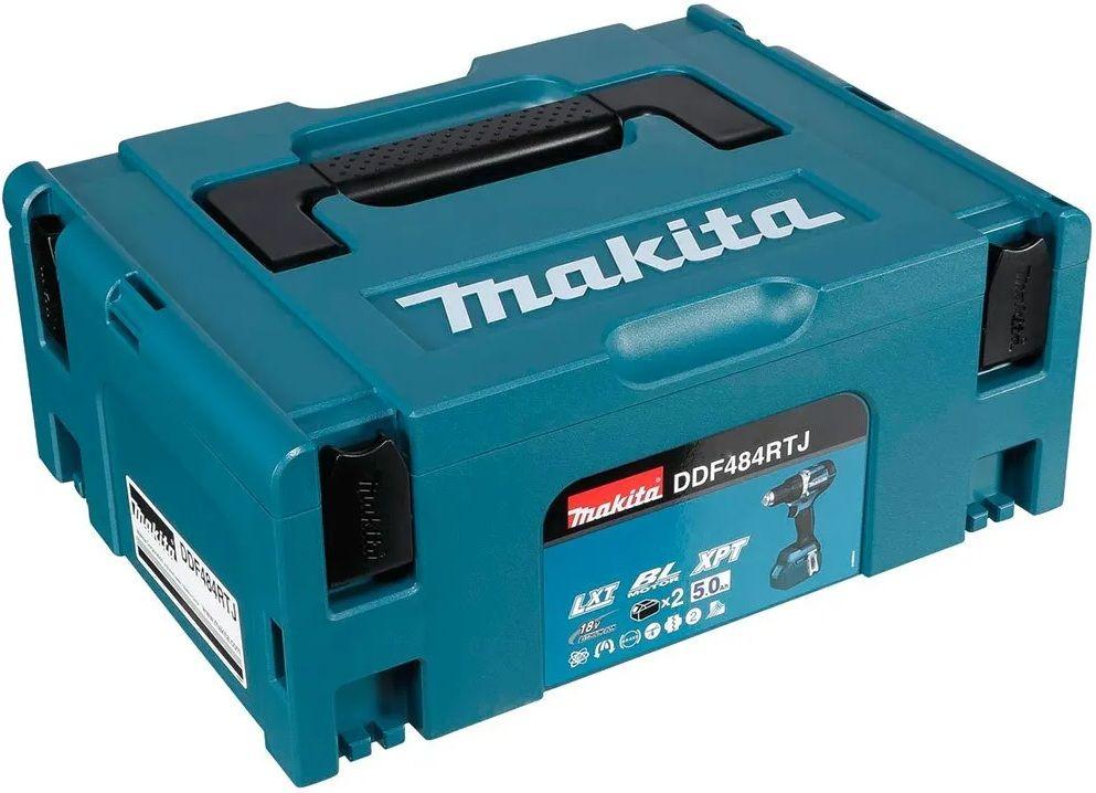 Berbequim Aparafusador a Bateria MAKITA DDF484RTJ (Preto e Azul), miniatura 5