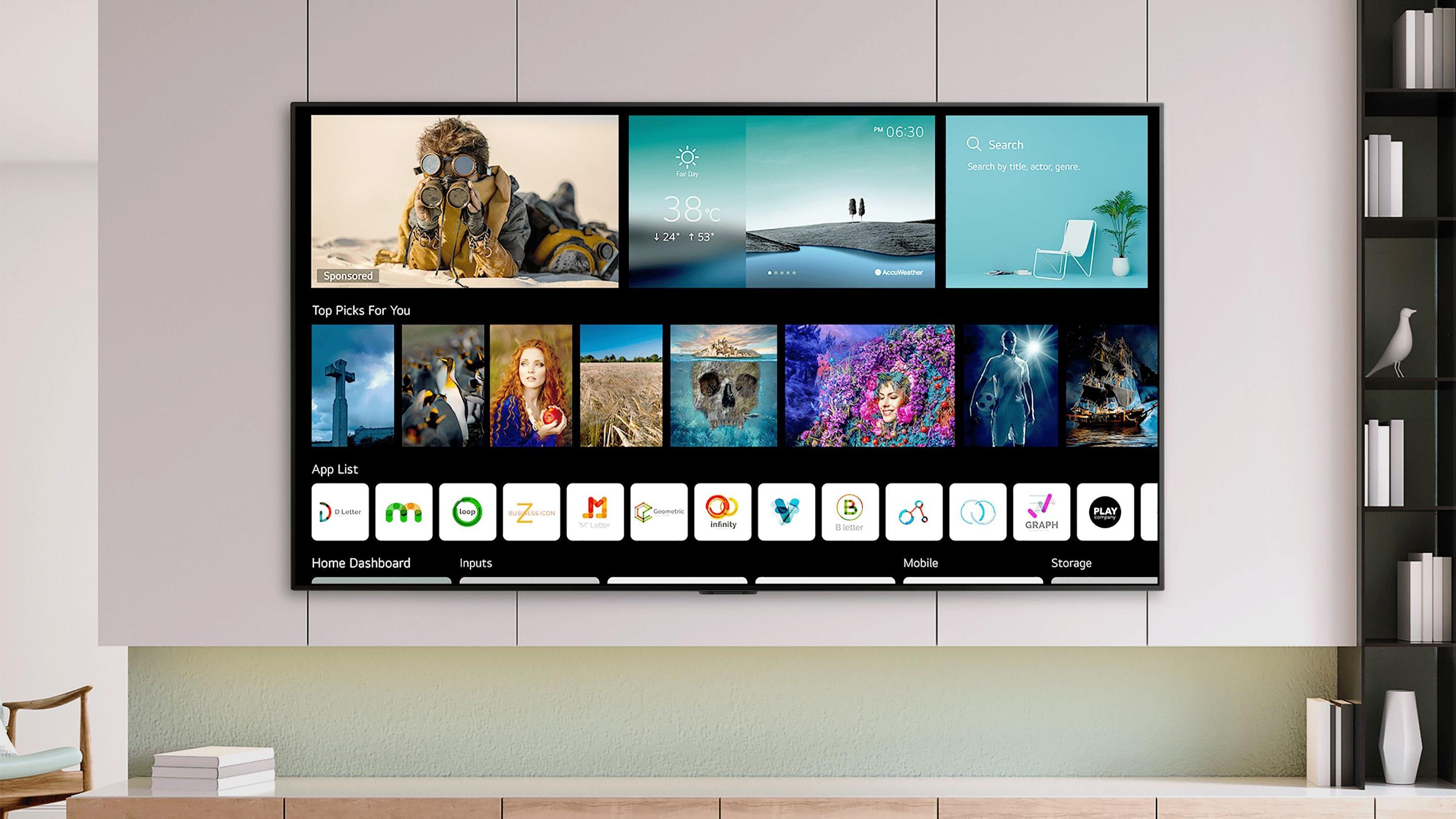 Televisão LG TV OLED55G16LA (55" - 4K OLED - Preto), miniatura 8