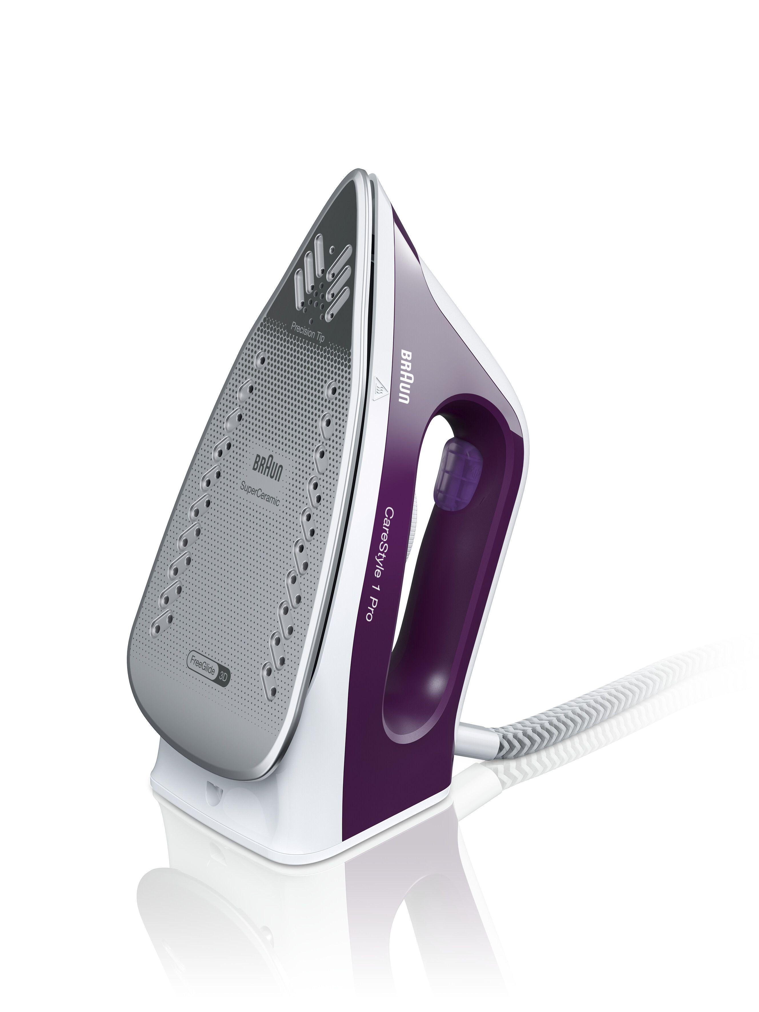 Centro de Engomar BRAUN CareStyle 1 IS1514VI (2200 W - 1,7 l - 6 bar - Roxo)