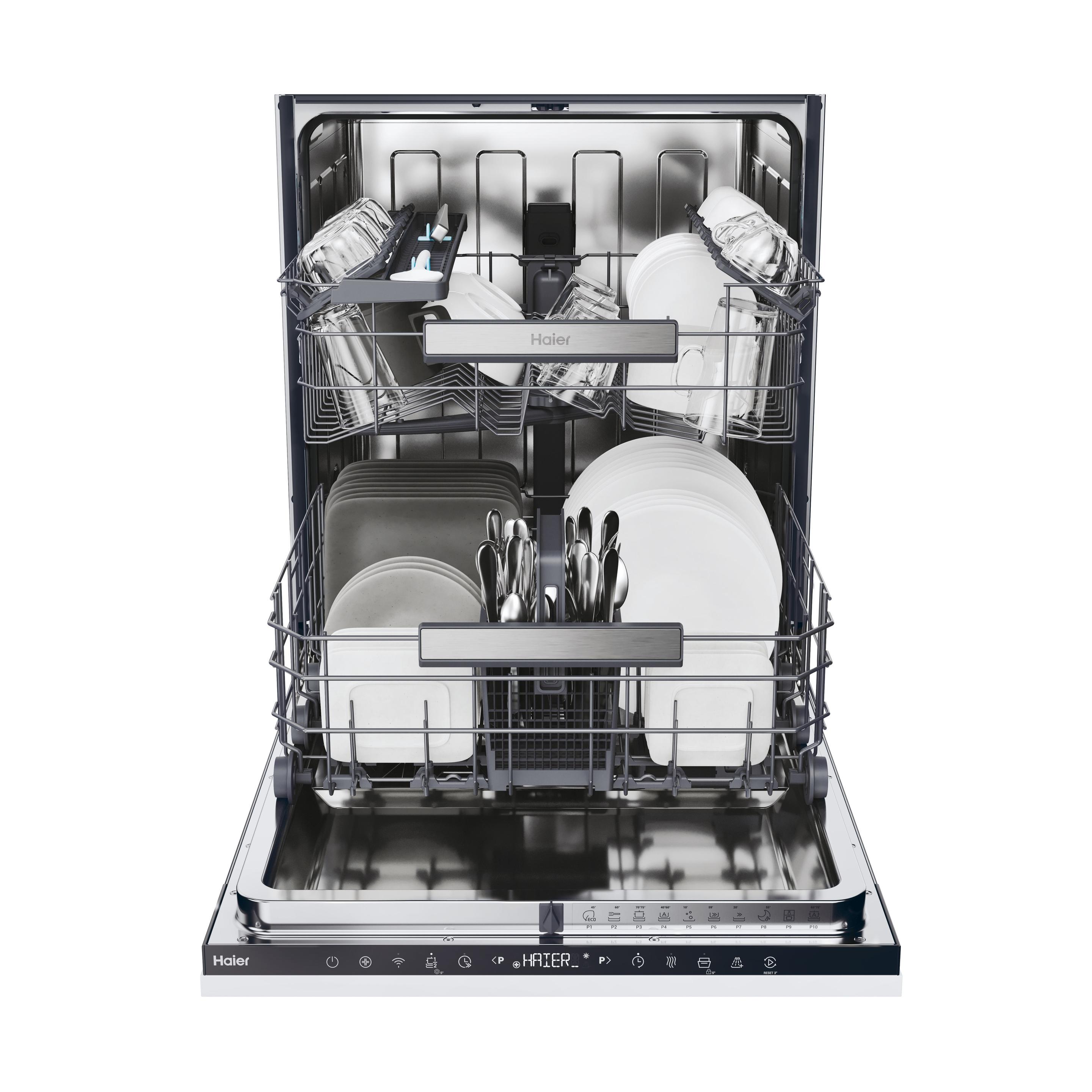 Máquina de Lavar Loiça de Encastre HAIER XI4C4S0SB (14 talheres - B - 9,5 l - Classe C), miniatura 2