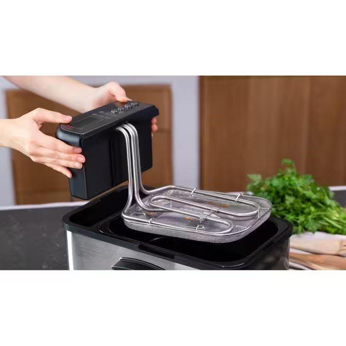 Fritadeira Independente CECOTEC Cleanfry Luxury 3000 (2400 W - 190 °C - Toque - Inox), miniatura 5