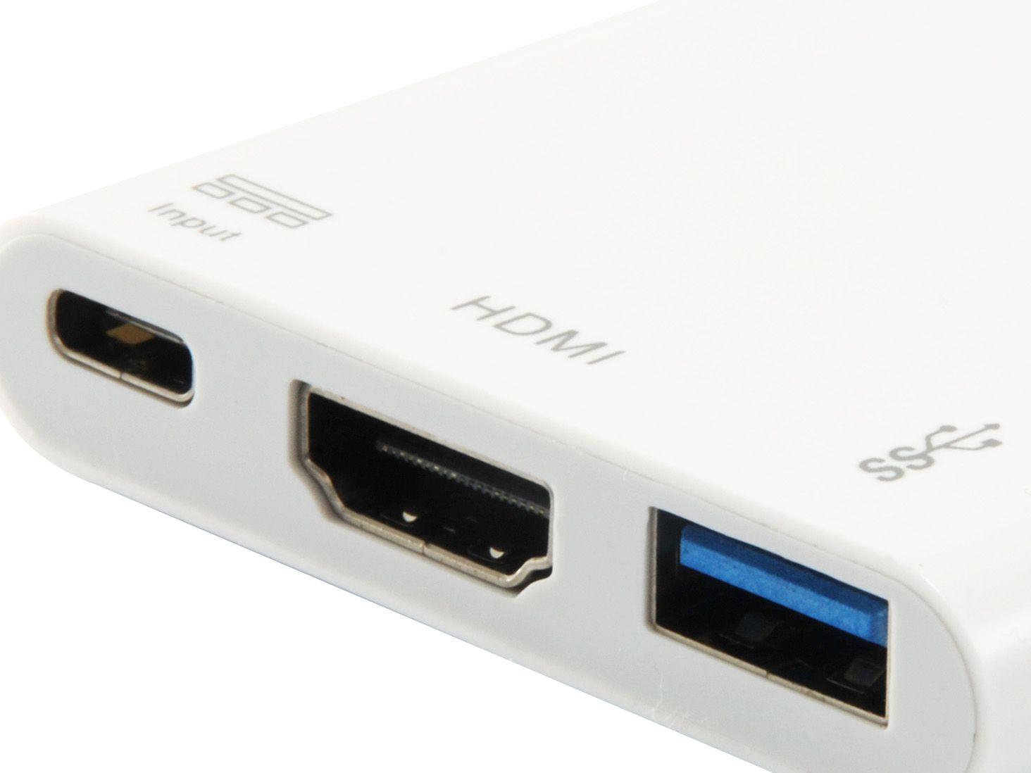 Adaptador USB-C EQUIP 133461 (0,15 m - Branco) — miniatura 2