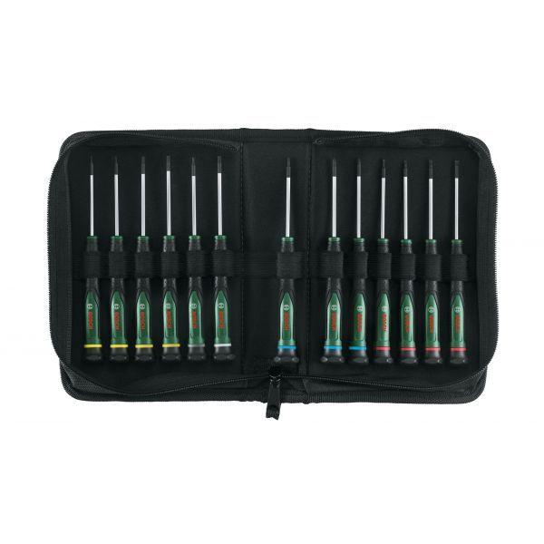Conjunto de Chaves de Fendas de Precisão BOSCH 1600A02Z9N (Verde/Preto), miniatura 4