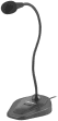 Microfone NATEC Giraffe 2 (Caixa de pendurar - Com fios - 3,5 mm - Preto)