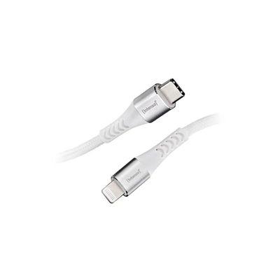 Cabo USB-C para Lightning INTENSO C315L (1,5 m - USB C/Lightning - USB C - Branco)