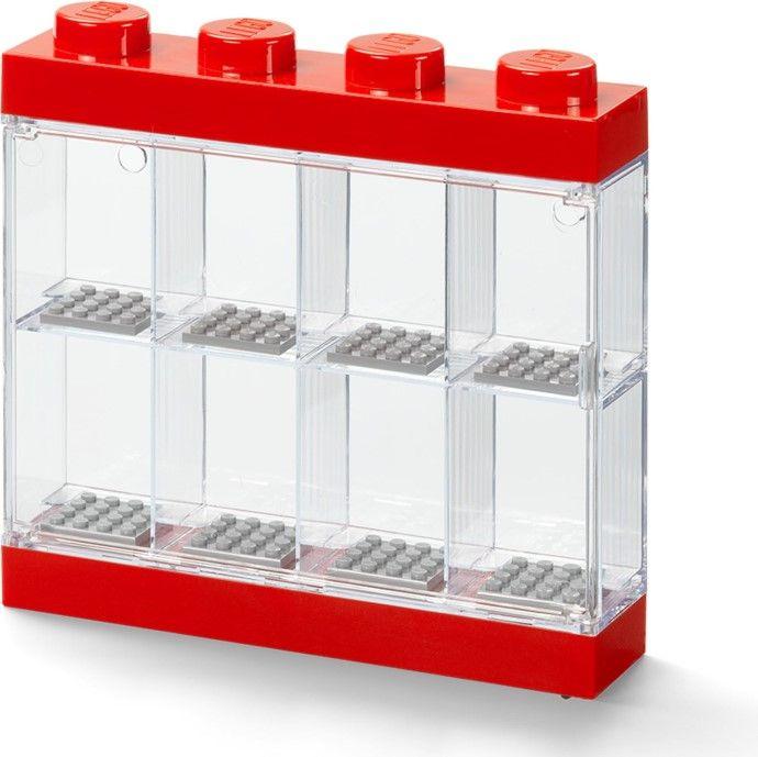 LEGO 5006151 Gear Expositor para 8 Minifiguras – Vermelho — miniatura 2