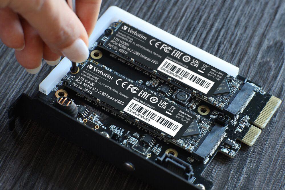 SSD VERBATIM 49375 / Vi3000 (1 TB - M.2 - PCIe 3.0 NVMe - Preto) — miniatura 5