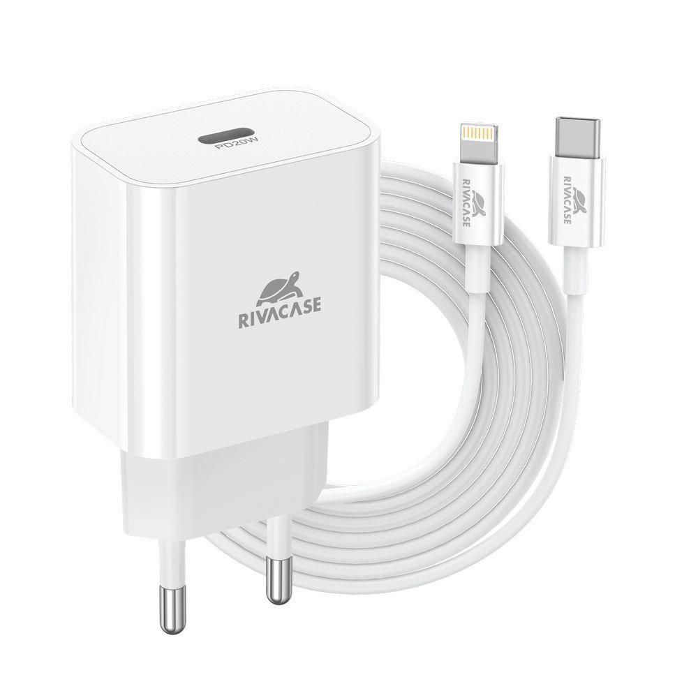 Carregador de Parede RIVACASE PS4101 WD5 (20 W - Branco)