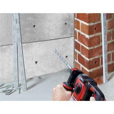Conjunto de Brocas e Cinzéis EINHELL 49240295 (SDS-Plus - 12 Peças - Cinzento), miniatura 3