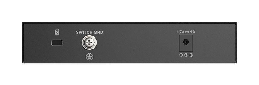 Switch D-LINK DMS-108 (2.5G Ethernet - 8x 10/100/1000/2500 Mbps - 8,1 MB - Preto) — miniatura 5