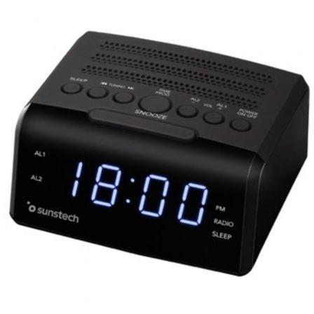 Rádio-Relógio SUNSTECH FRD35UBK (Preto)