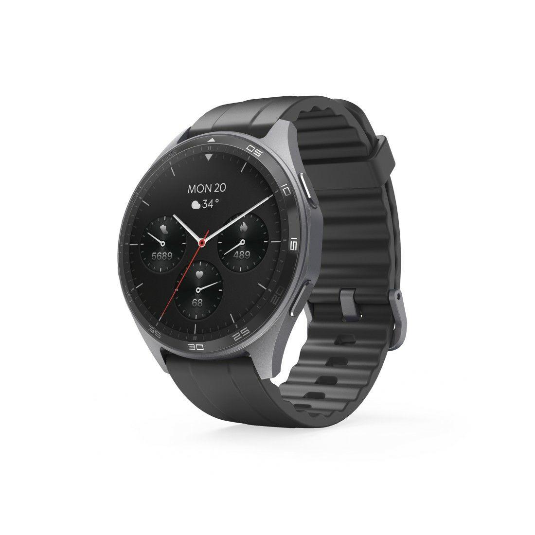 Smartwatch HAMA 7010 (AMOLED 1,43" - GPS - Preto)