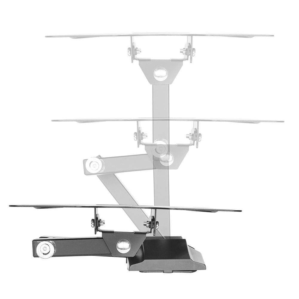 Suporte de Parede TV GEMBIRD WM-42ST-01 (23-42" - VESA 200 x 200 mm - Preto), miniatura 4