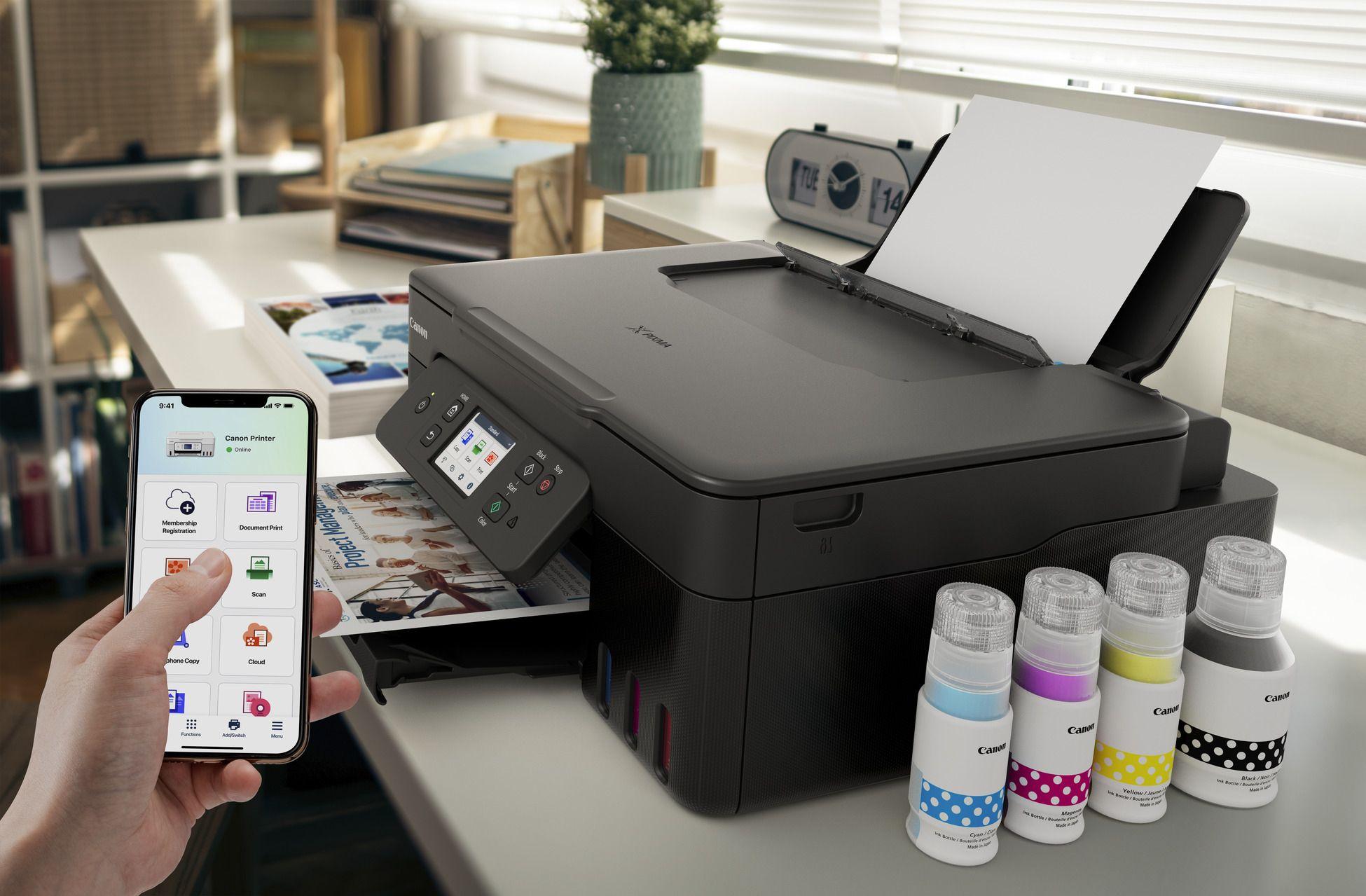 Impressora Multifunções CANON PIXMA G3590 MegaTank (A4 - Impressão a cores - 100 folhas - Preto), miniatura 8