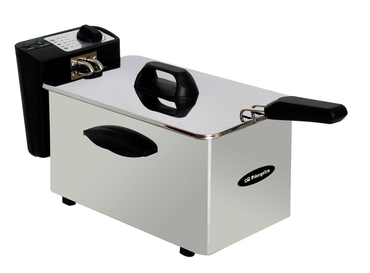 Fritadeira ORBEGOZO FDR 25 (2000 W - Rotativo - Aço inoxidável), miniatura 2
