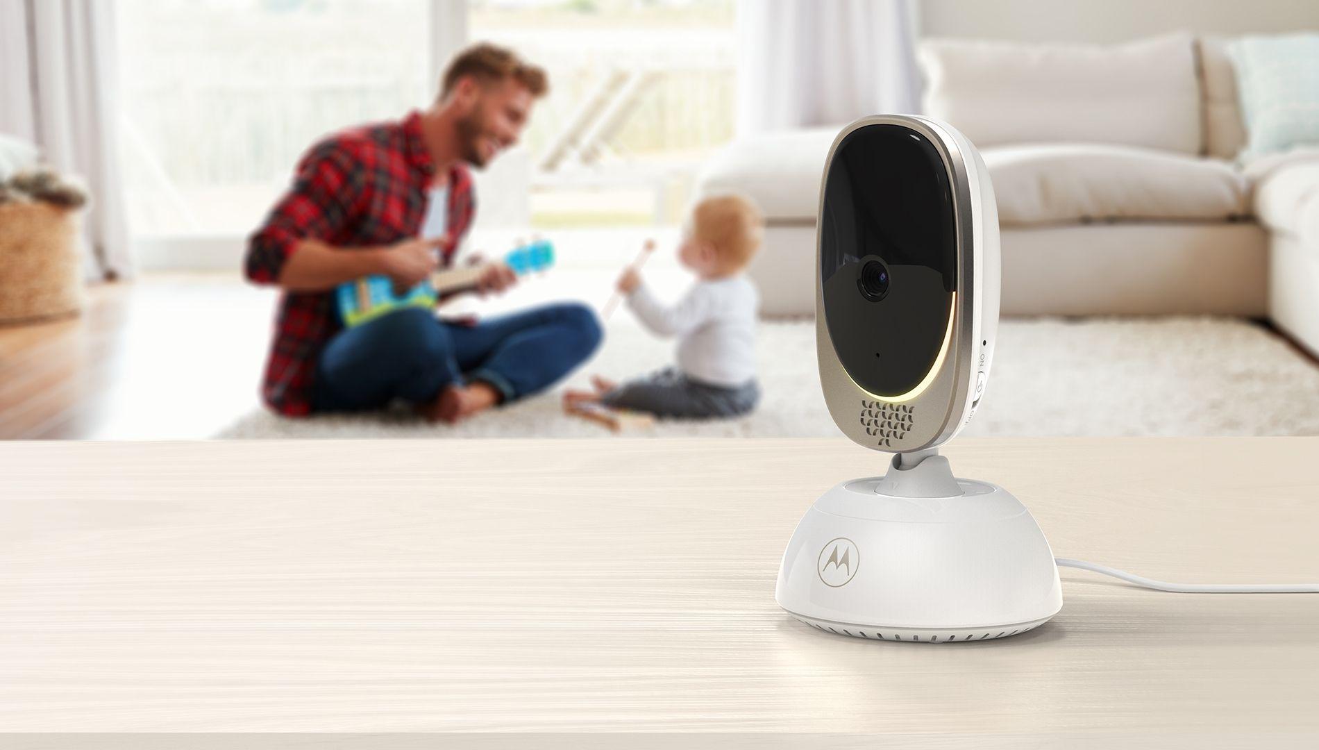 Vigilabebés MOTOROLA VM85 Connect (Ecrã 5" - Wi-Fi - Branco) — miniatura 2