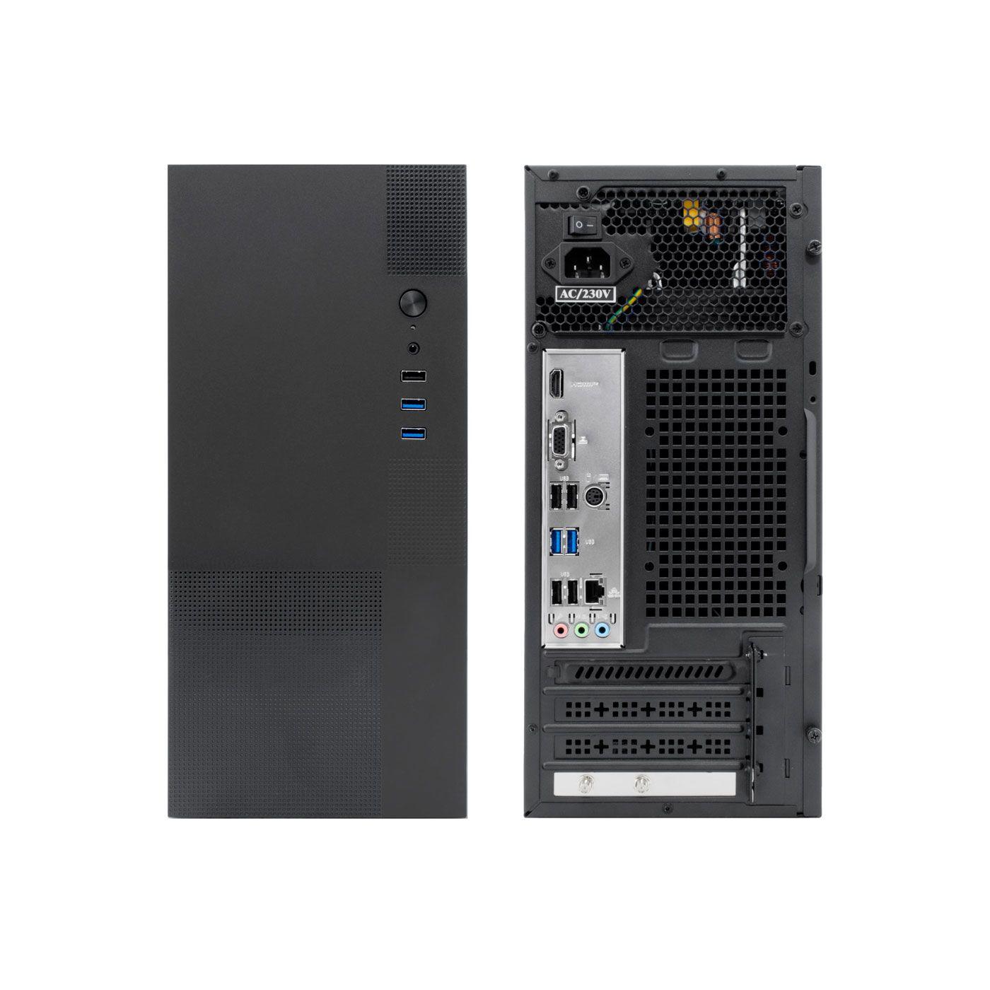 Caixa Micro-ATX COOLBOX M440 (Micro ATX - PC - 13 cm - Preto) — miniatura 4