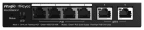 Switch Gerido RUIJIE NETWORKS RG-ES206GC-P (Gigabit Ethernet - 12 Gbit/s - Preto)