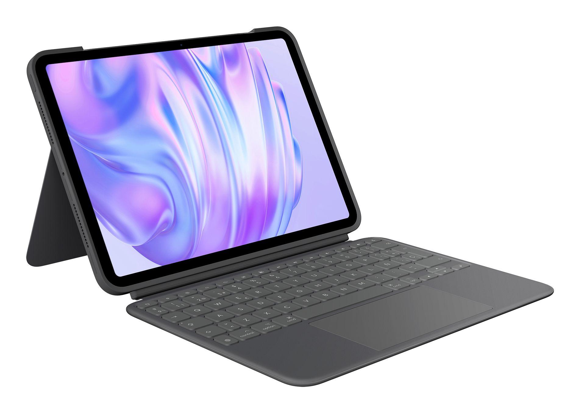 Teclado LOGITECH Combo Touch (iPad Pro 11" M4 - Layout ES - Grafite)