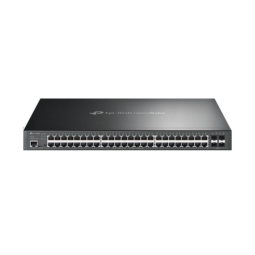 Switch TP-LINK TL-SG3452P (Gigabit Ethernet - 10, 100, 1000 Mbit/s - 12 MB - Preto)