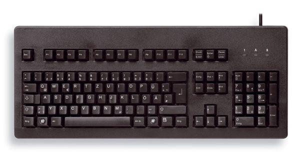 Teclado CHERRY G80-3000LPCDE-2 (Alemão - Cherry MX Black - Tamanho completo - Preto) — miniatura 4