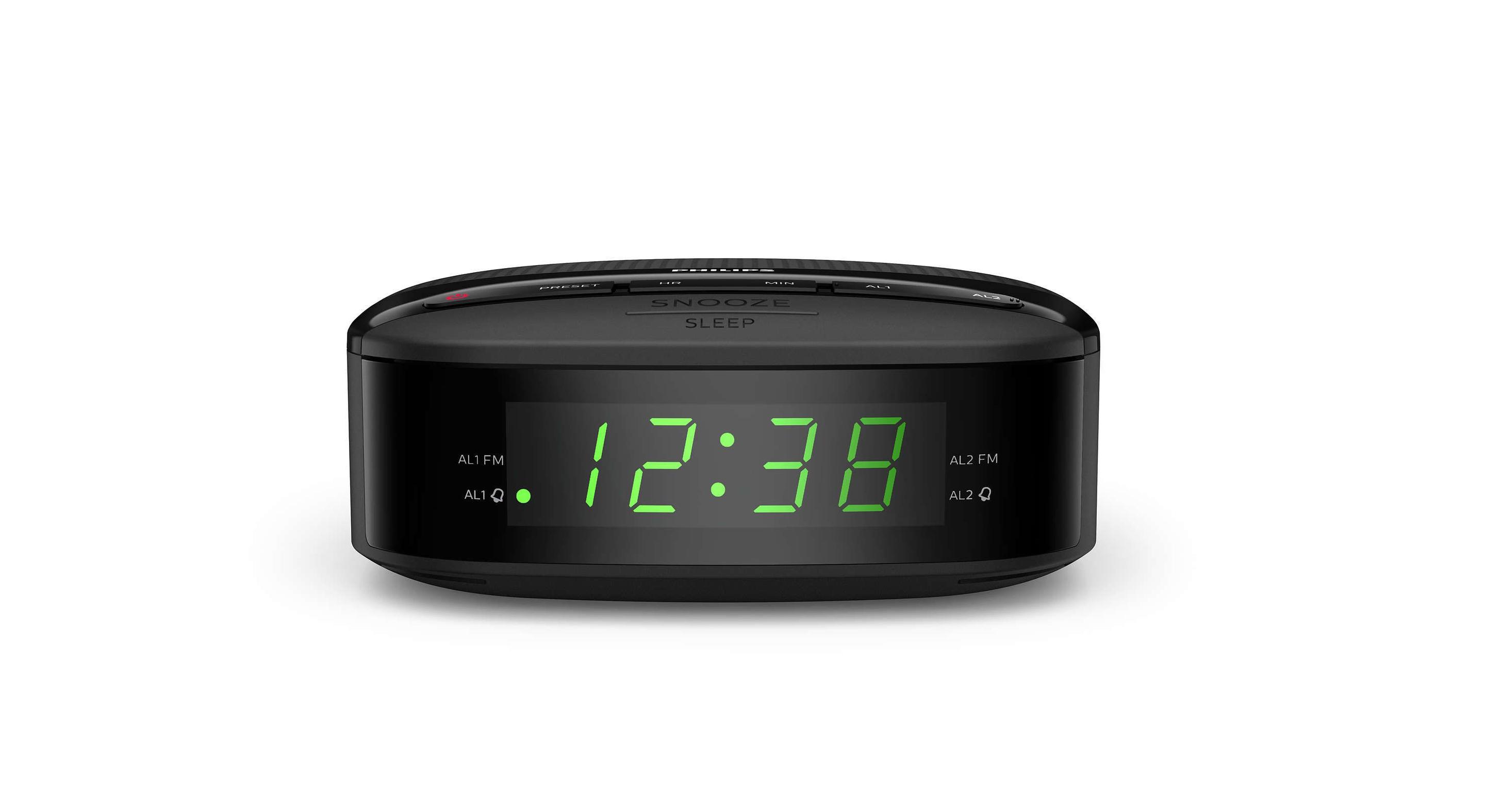 Rádio Despertador PHILIPS TAR3205/12 (3 W - Preto) — miniatura 3
