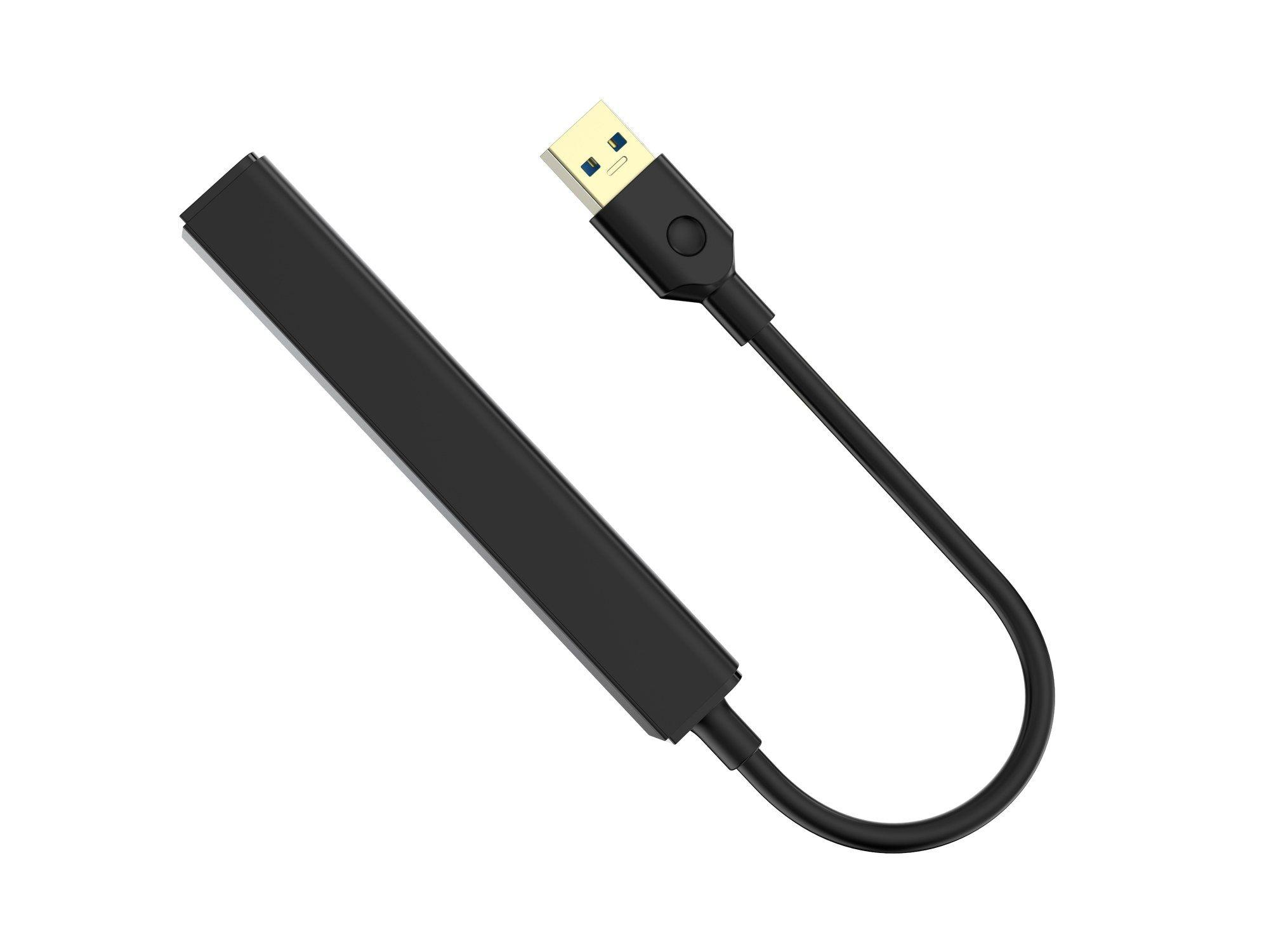 Hub USB CONCEPTRONIC C4PUSB3 (0,15 m - USB 3.2 Gen 1 Type-A - Preto), miniatura 2