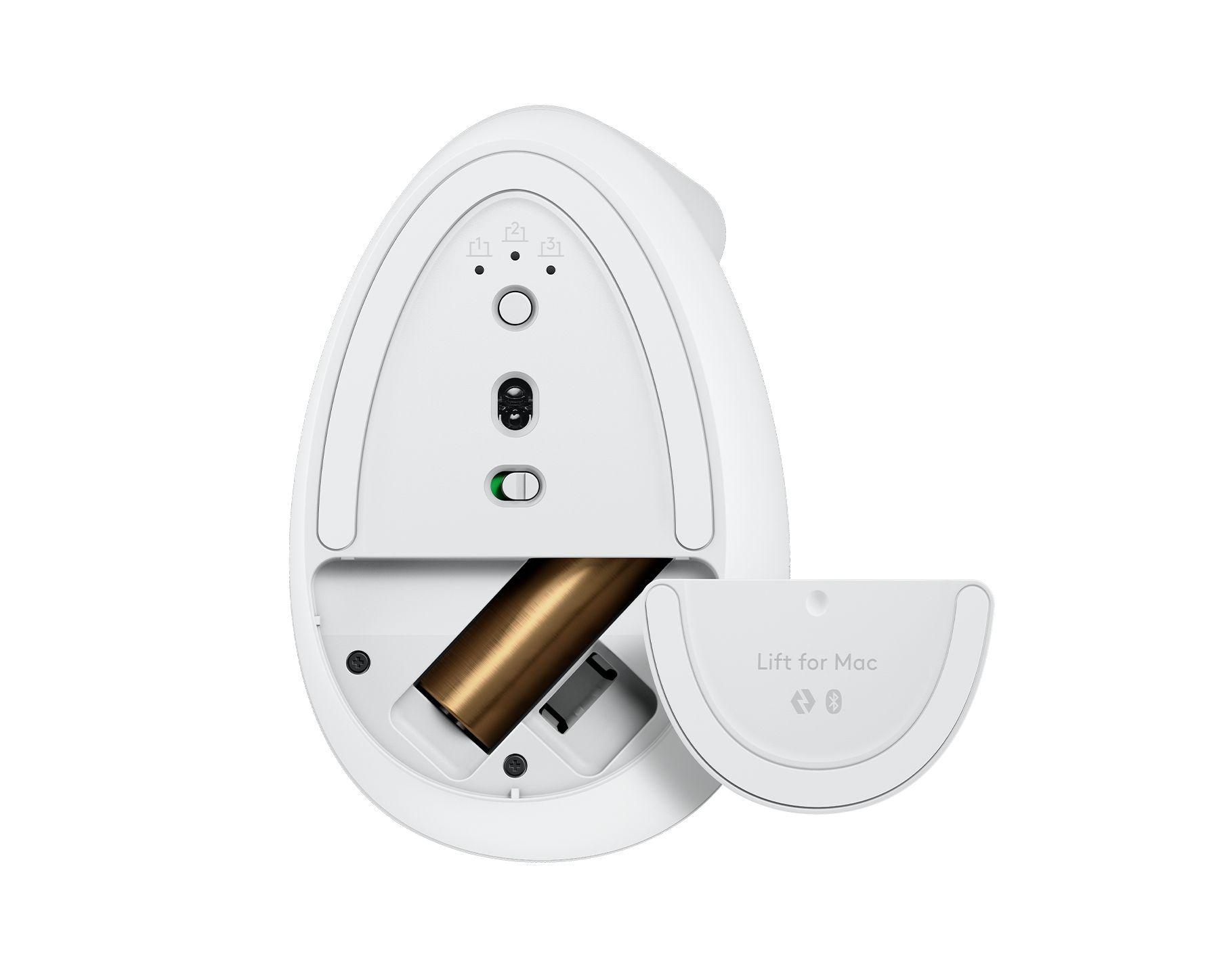 Rato LOGITECH Lift for Mac (Mão direita - 4000 DPI - Ótico - Branco) — miniatura 5