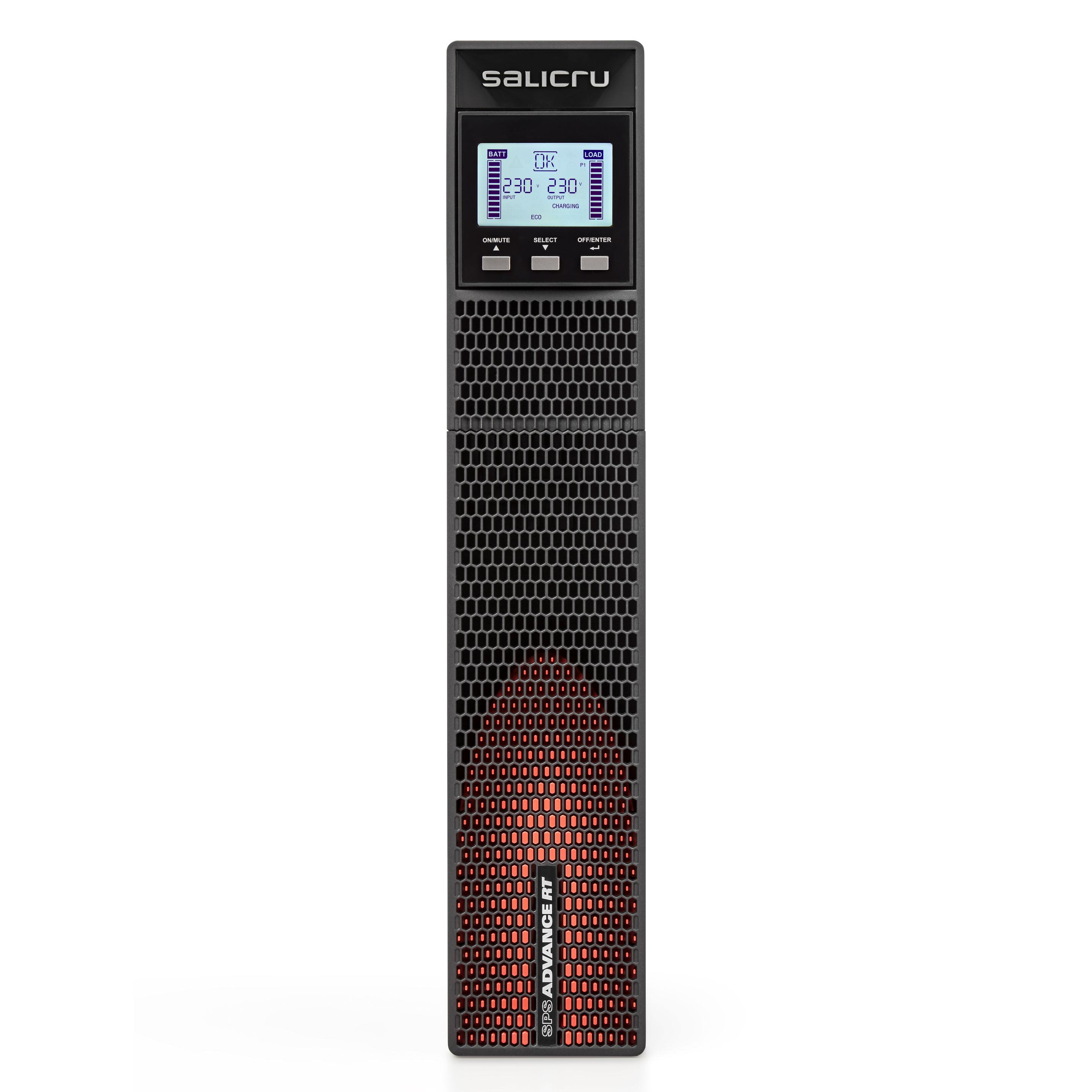 UPS SALICRU SPS 3000 ADV RT2 (Windows, Linux, Mac - C20 - Preto) — miniatura 2