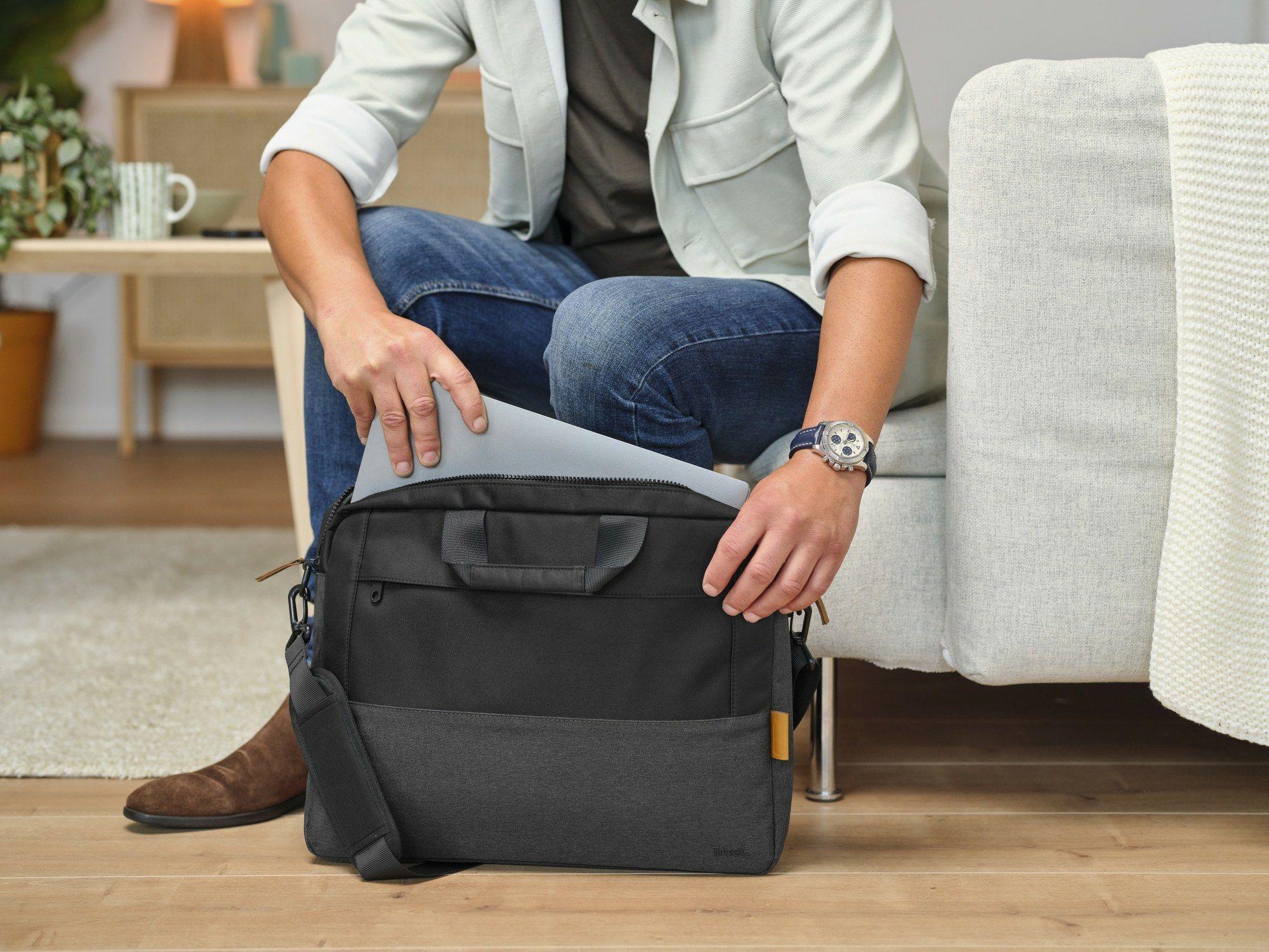 Mala para Portátil TRUST Lisboa 25246 (Até 16" - Preto) — miniatura 10