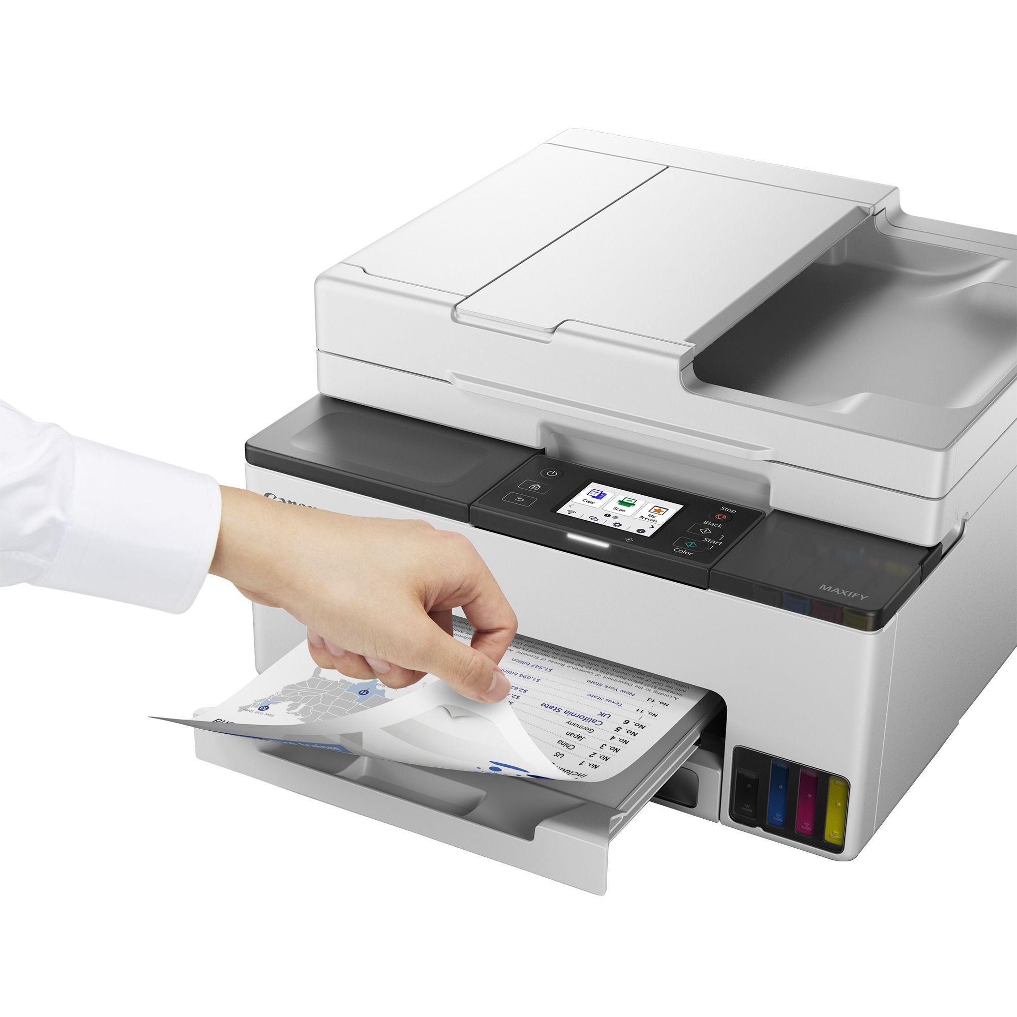 Impressora Multifunções a Jato de Tinta CANON MAXIFY GX2050 (A4 - Impressão a cores - 250 folhas - Preto/Branco), miniatura 6