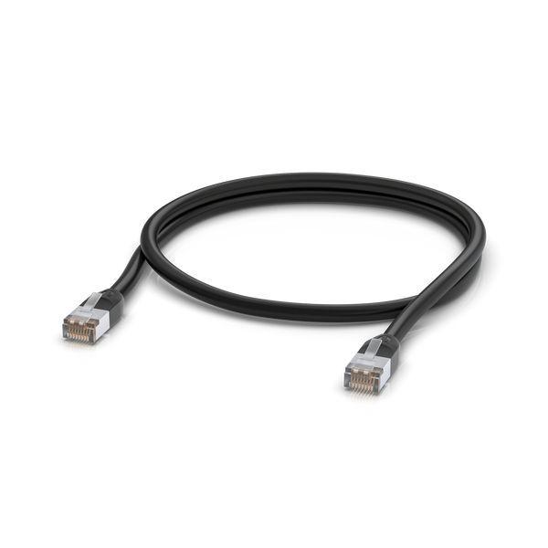 Cabo de Rede UBIQUITI UACC-CABLE-PATCH-OUTDOOR-1M-BK (1 m - Cat5e - RJ-45 - Preto) — miniatura 2
