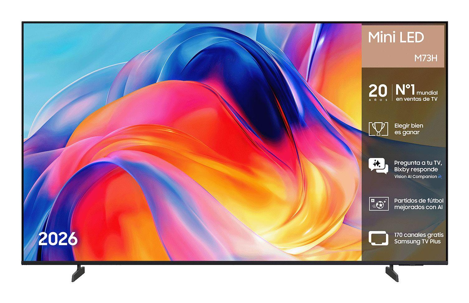 TV SAMSUNG TU50M73HAUXXC (50" 4K Mini LED Smart TV - Preto), imagem 1