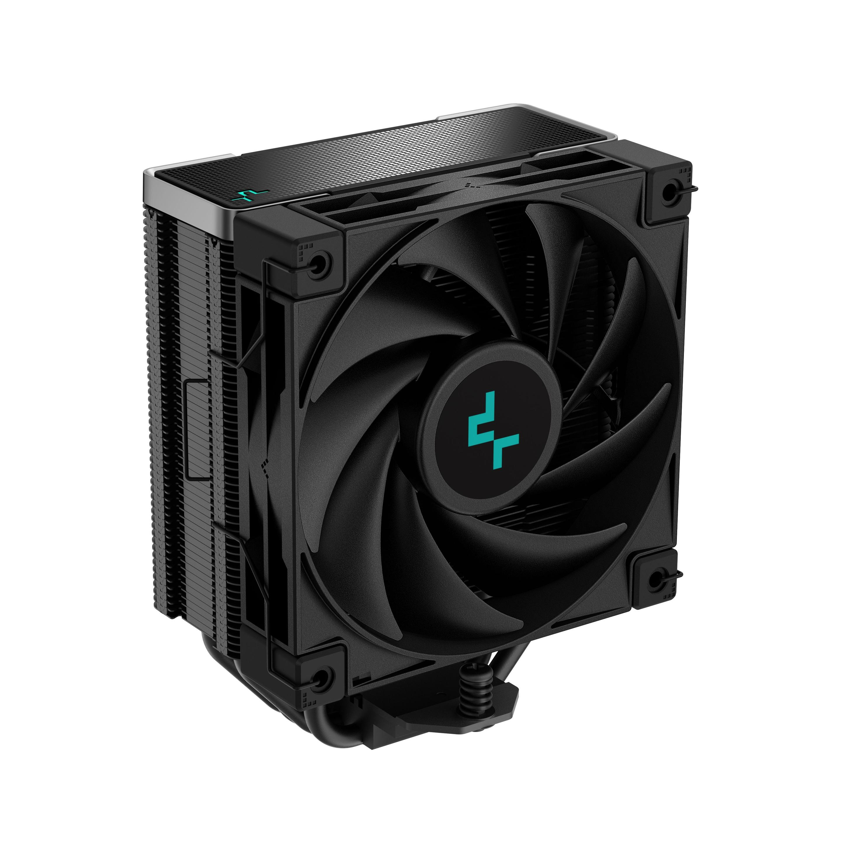 Cooler de CPU DEEPCOOL AK400 ZERO DARK (12 cm - 1 ventoinha - 1850 RPM - Preto)
