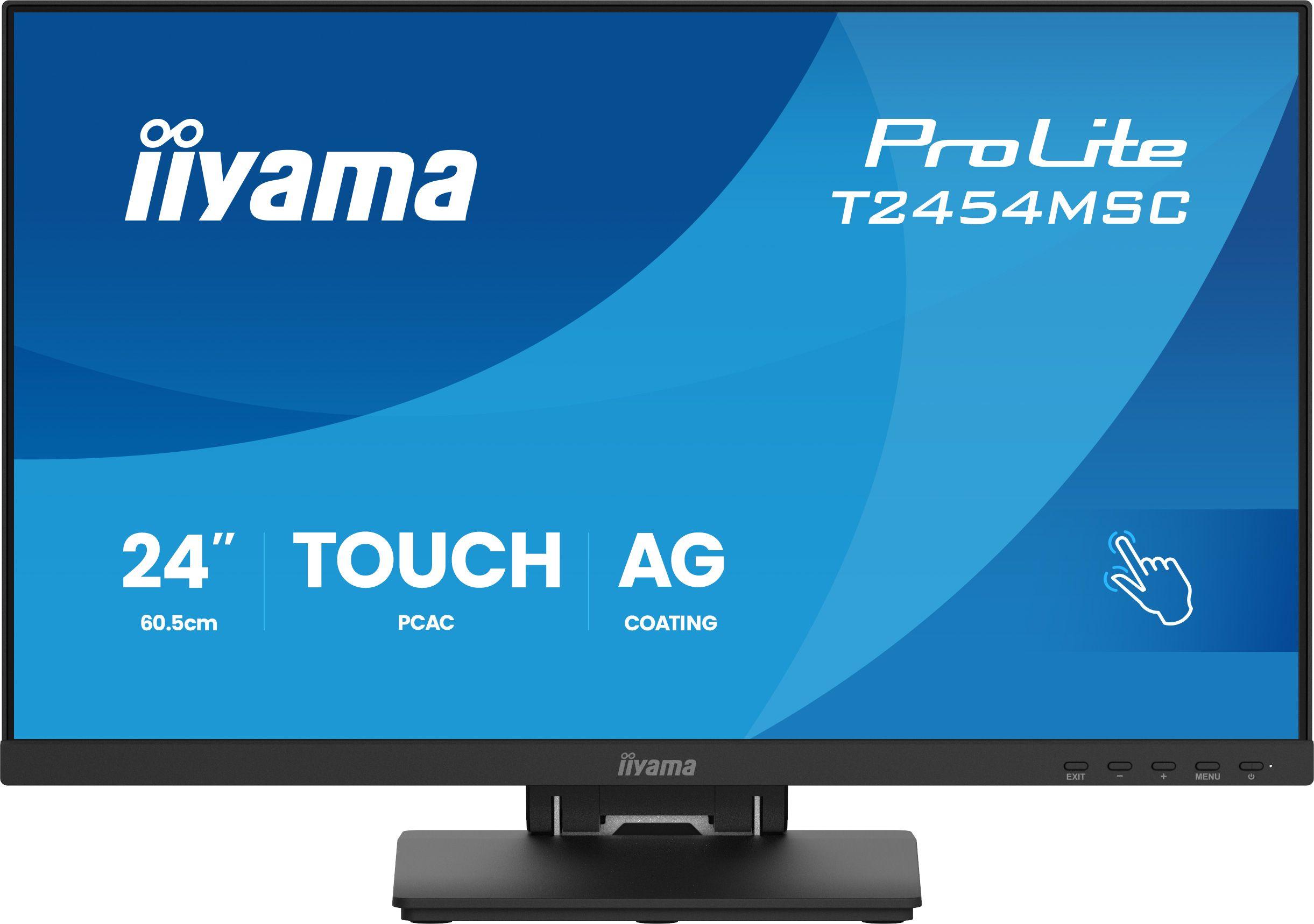 Monitor IIYAMA ProLite T2454MSC-B3AG (23,8" - IPS - 83 Hz - Preto) — miniatura 2