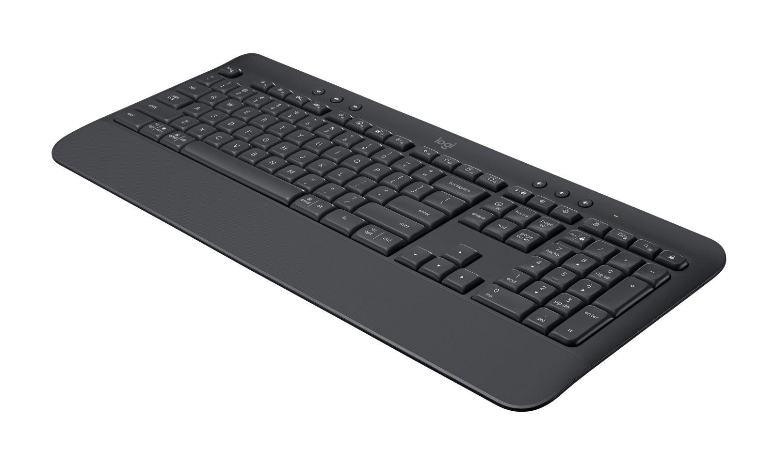 Teclado LOGITECH Signature K650 (Espanhol - Membrana - Tamanho completo - Grafite) — miniatura 2