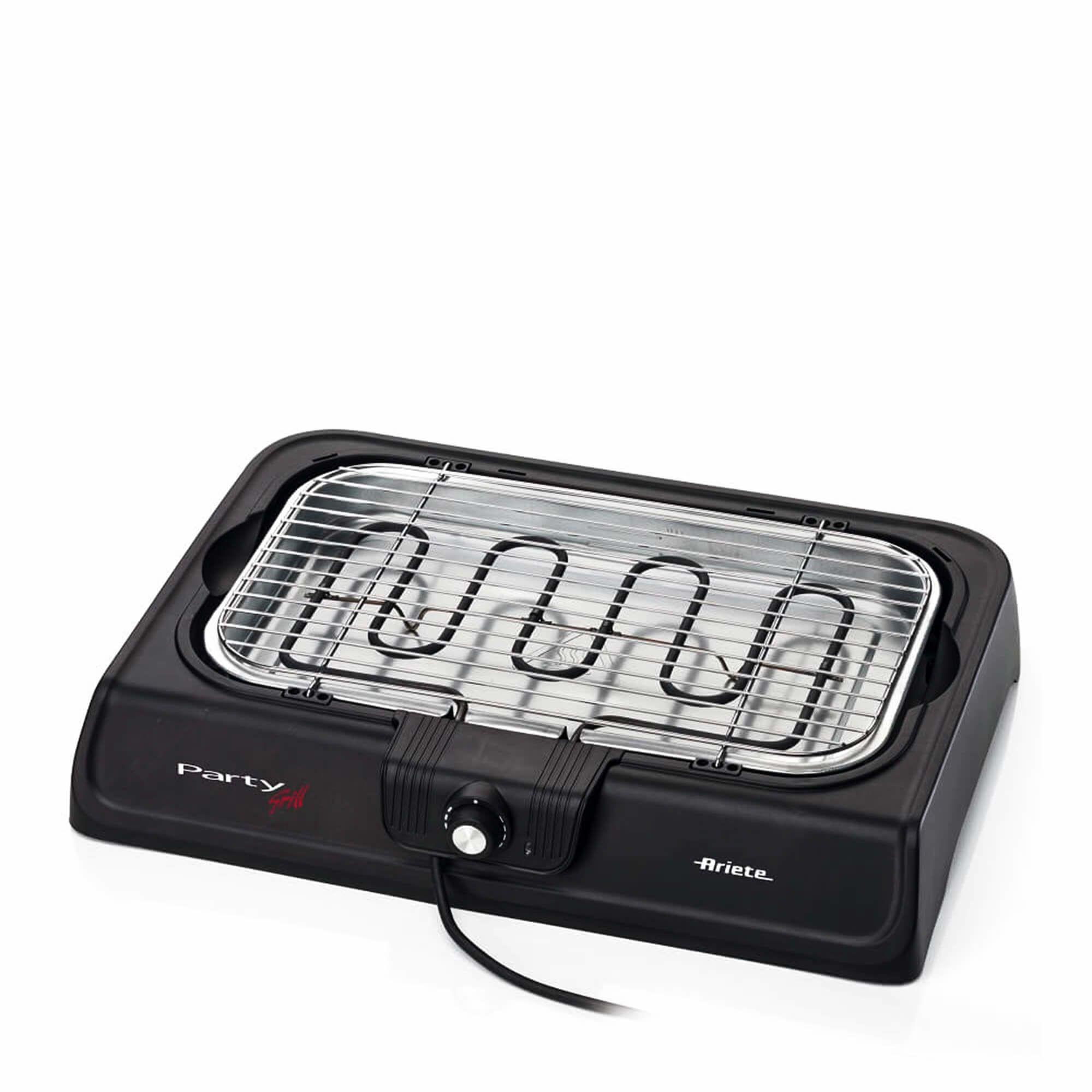 Grelhador de Contacto ARIETE 0723/00 (2000 W - Altura 8 cm - Preto)