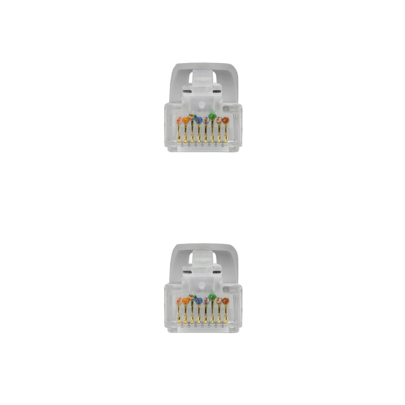 Cabo de Rede RJ45 NANOCABLE 10.20.1805 (5 m - Cat6A - RJ-45 Macho - Cinzento) — miniatura 3