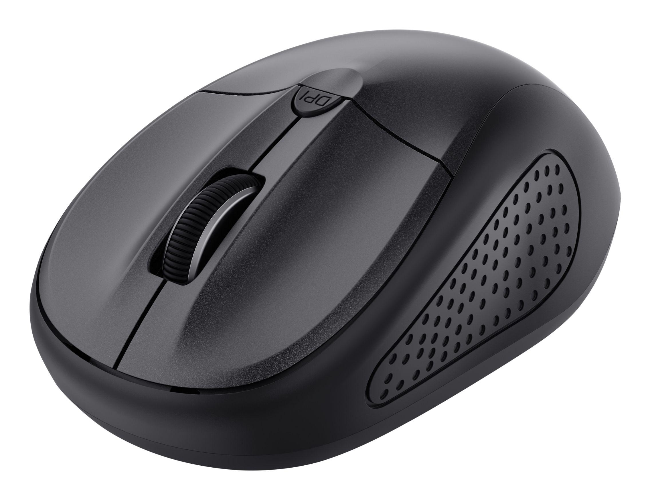 Rato TRUST Primo BT (Ambidestro - 1600 DPI - Ótico - Preto) — miniatura 3