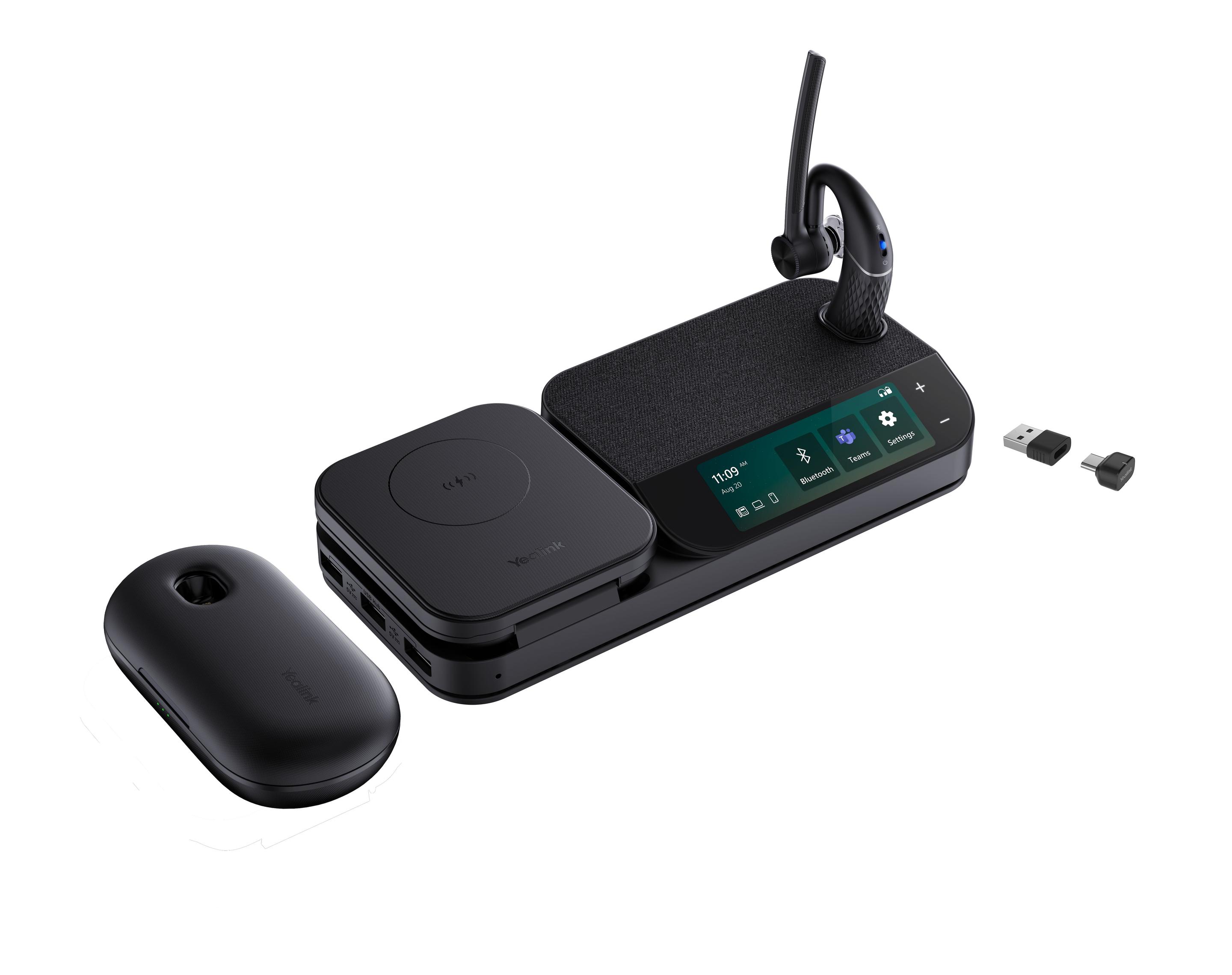 Headset YEALINK BH71 Workstation Pro (Monofónico - Sem fios - Intra-aural - Preto)