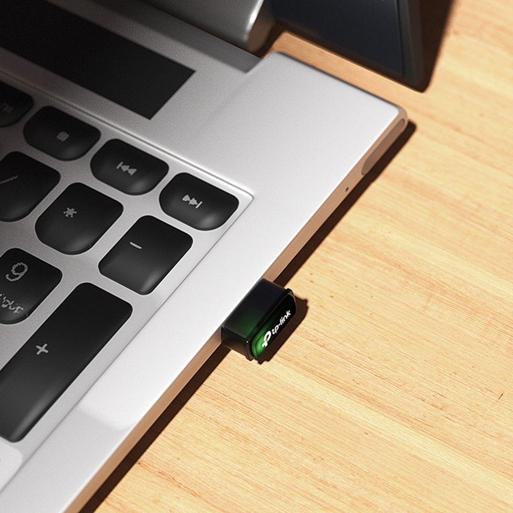 Adaptador USB Wi-Fi TP-LINK Archer T3U Nano (Wi-Fi 5 - 1267 Mbit/s - Dual band - Preto), miniatura 2