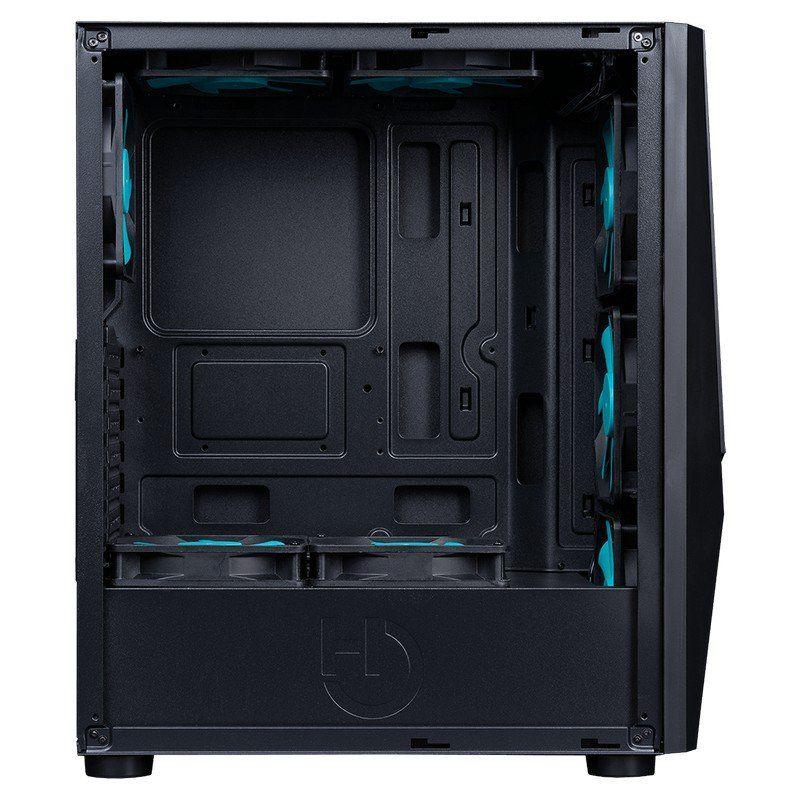 Caixa PC HIDITEC V20 PRO ARGB (ATX, Micro-ATX - PC - ATX, micro ATX - Preto) — miniatura 5