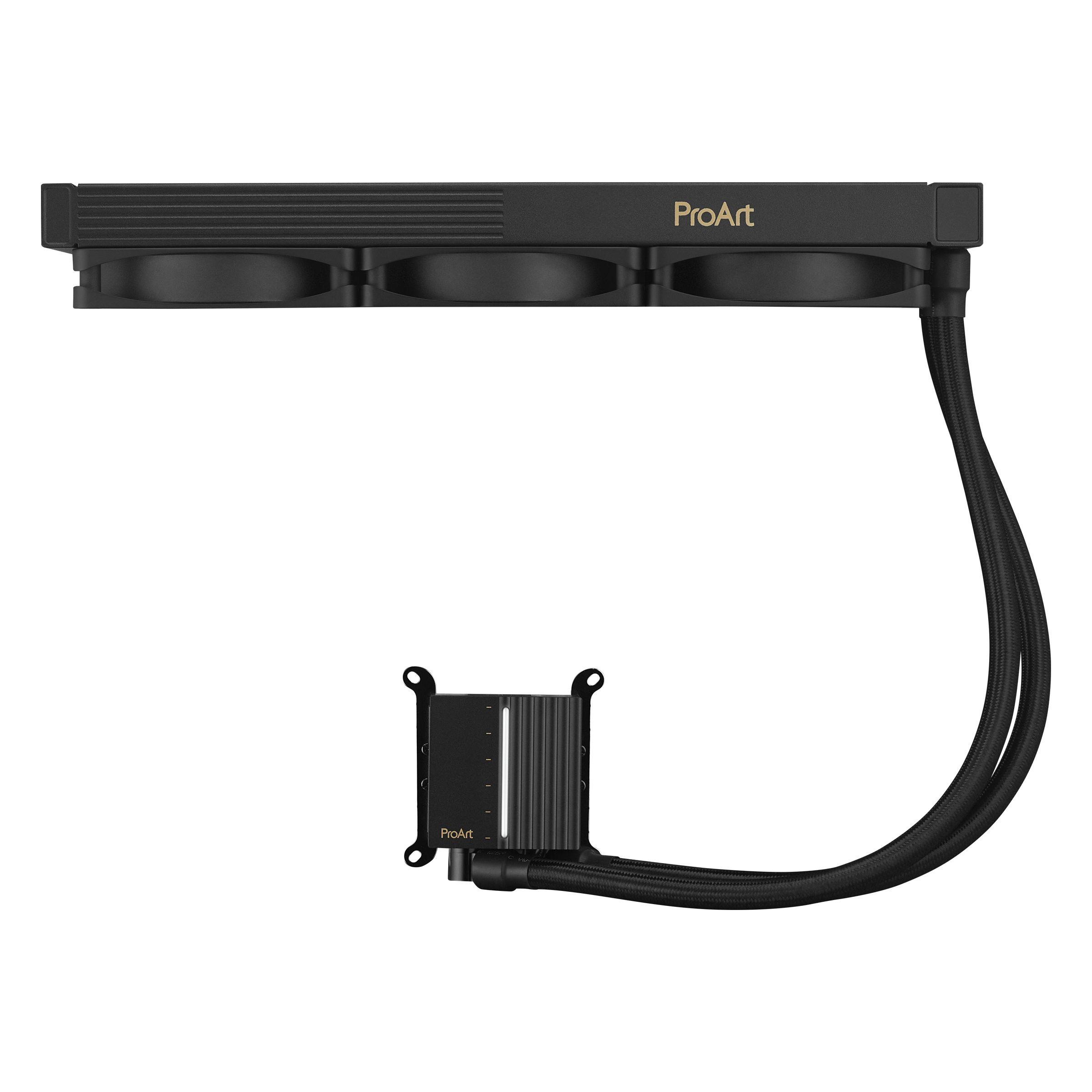Sistema de Refrigeração Líquida All-in-One ASUS ProArt LC 360 (120 mm - 3 ventoinhas - 2200 RPM - Preto), miniatura 4