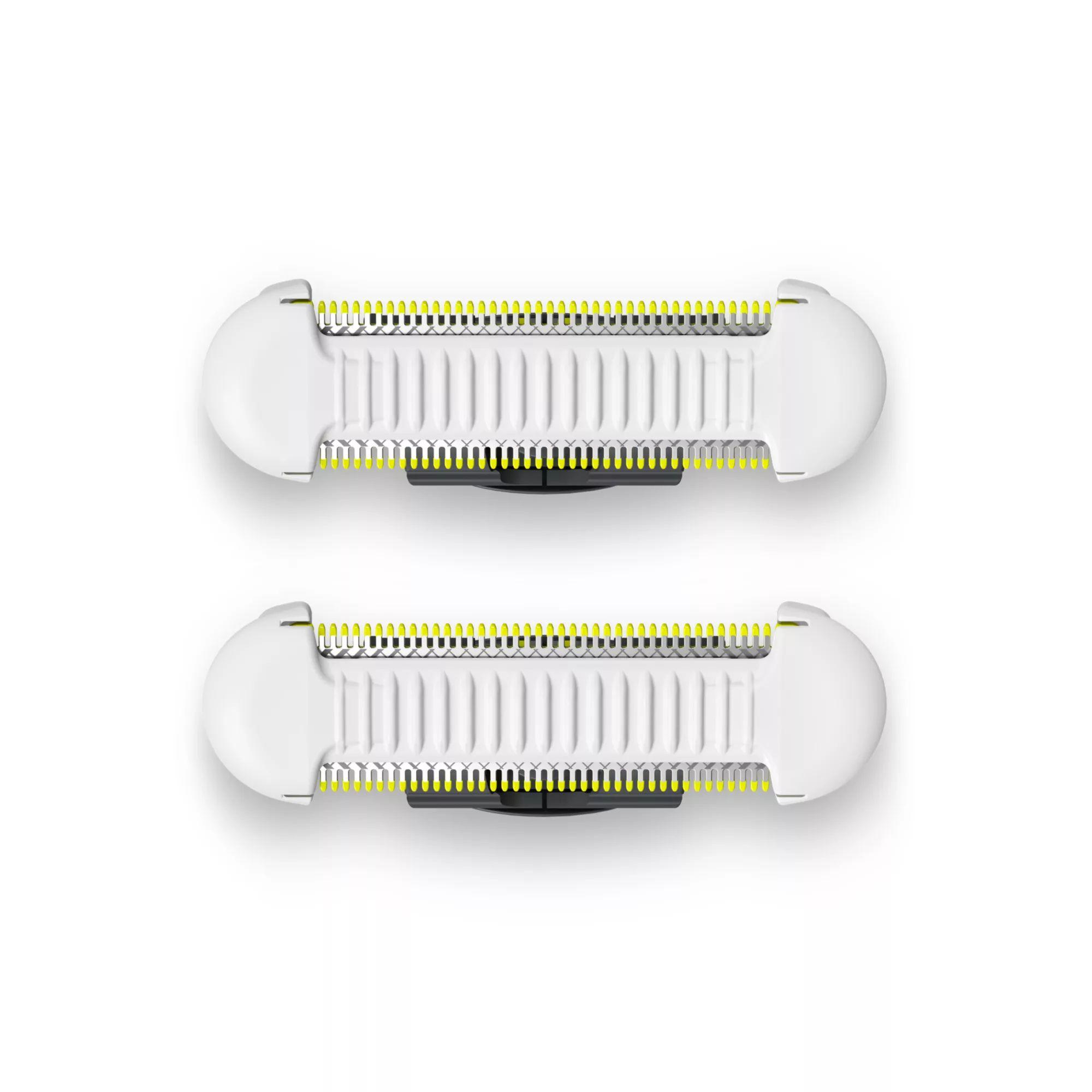 Lâminas de Barbear PHILIPS OneBlade Intimate QP229/52 (Verde e Branco)